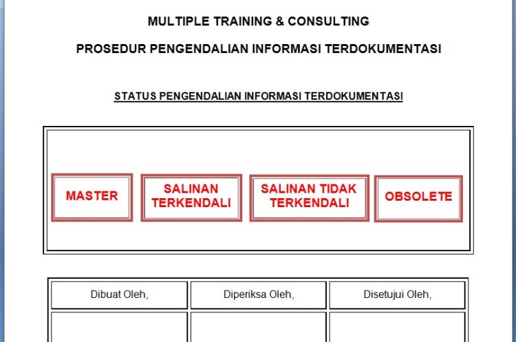 Stempel Status Pengendalian Dokumen